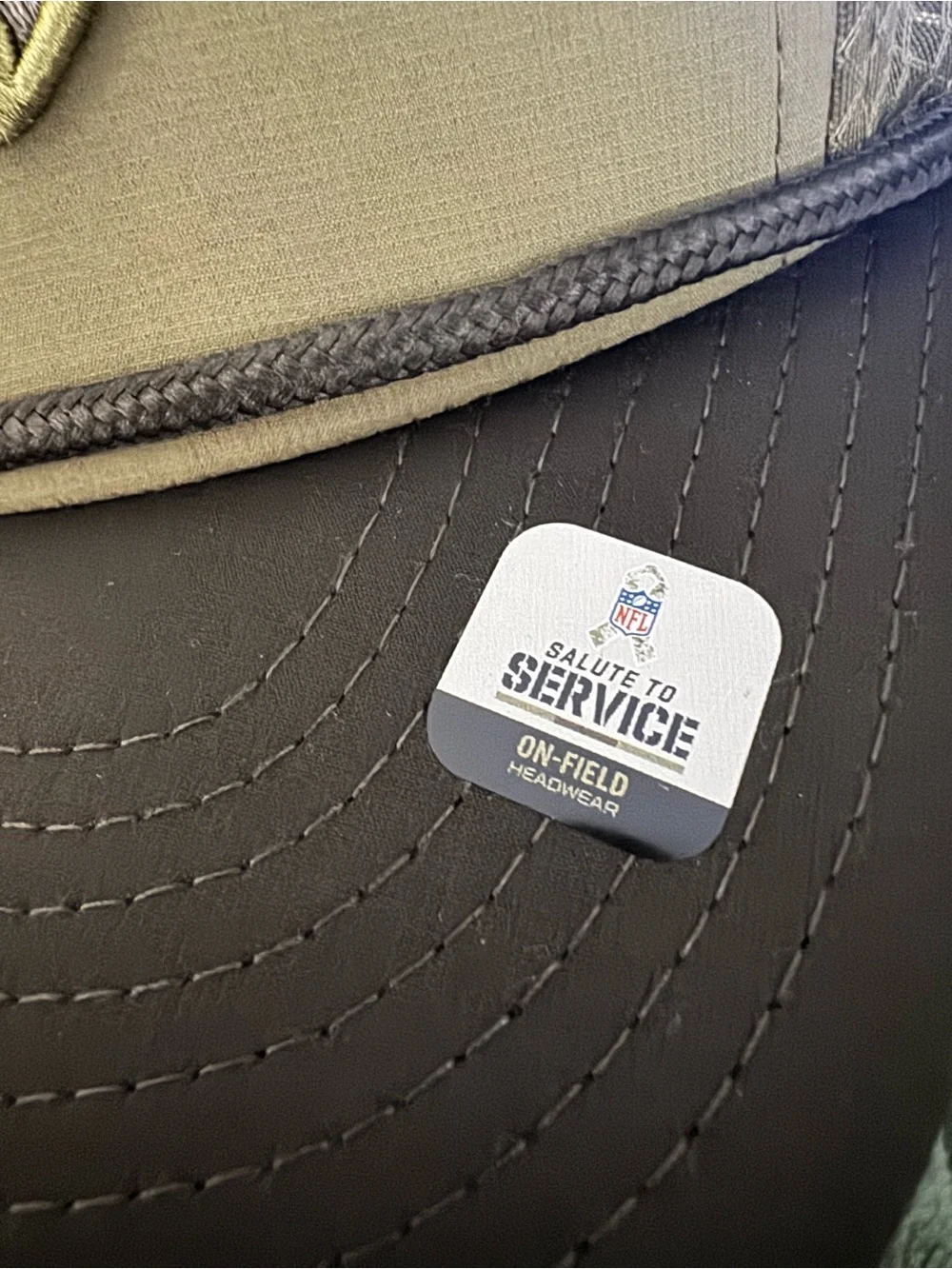 New Era Olive and Dark Olive Seattle Seahawks Cap